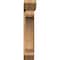 Ekena Millwork Legacy Slat Smooth Bracket w/ Offset Brace, Western Red Cedar, 7 1/2"W x 32"D x 40"H BKT0806X32X40LEC06SWR - alternate 2